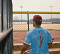 YOUTH Custom Authentic Alternate Powder Blue Jersey
