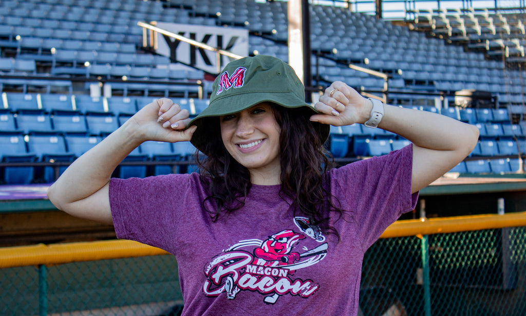 Green Macon Bacon Bucket Hat