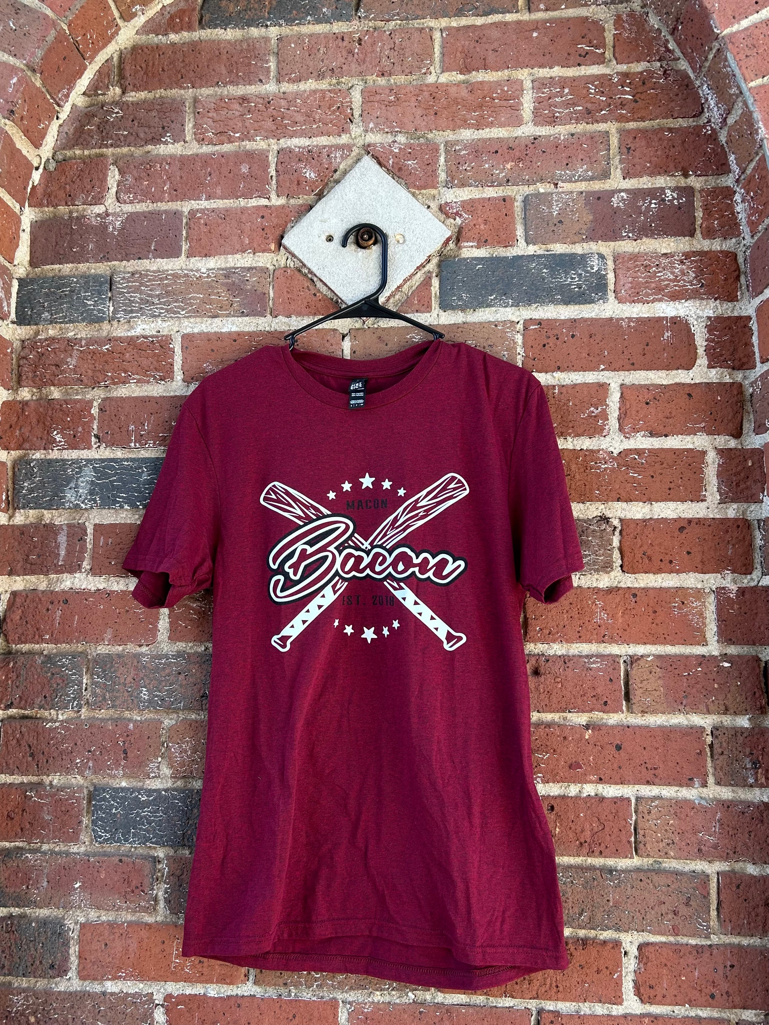 Bat Shirt Maroon