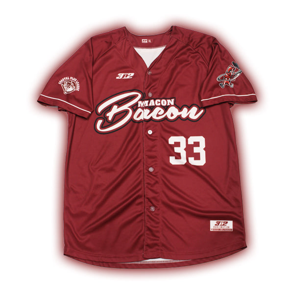 YOUTH Custom Authentic Alternate Maroon Jersey