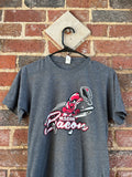 Distressed Primary Logo - Heathered Charcoal Shirt