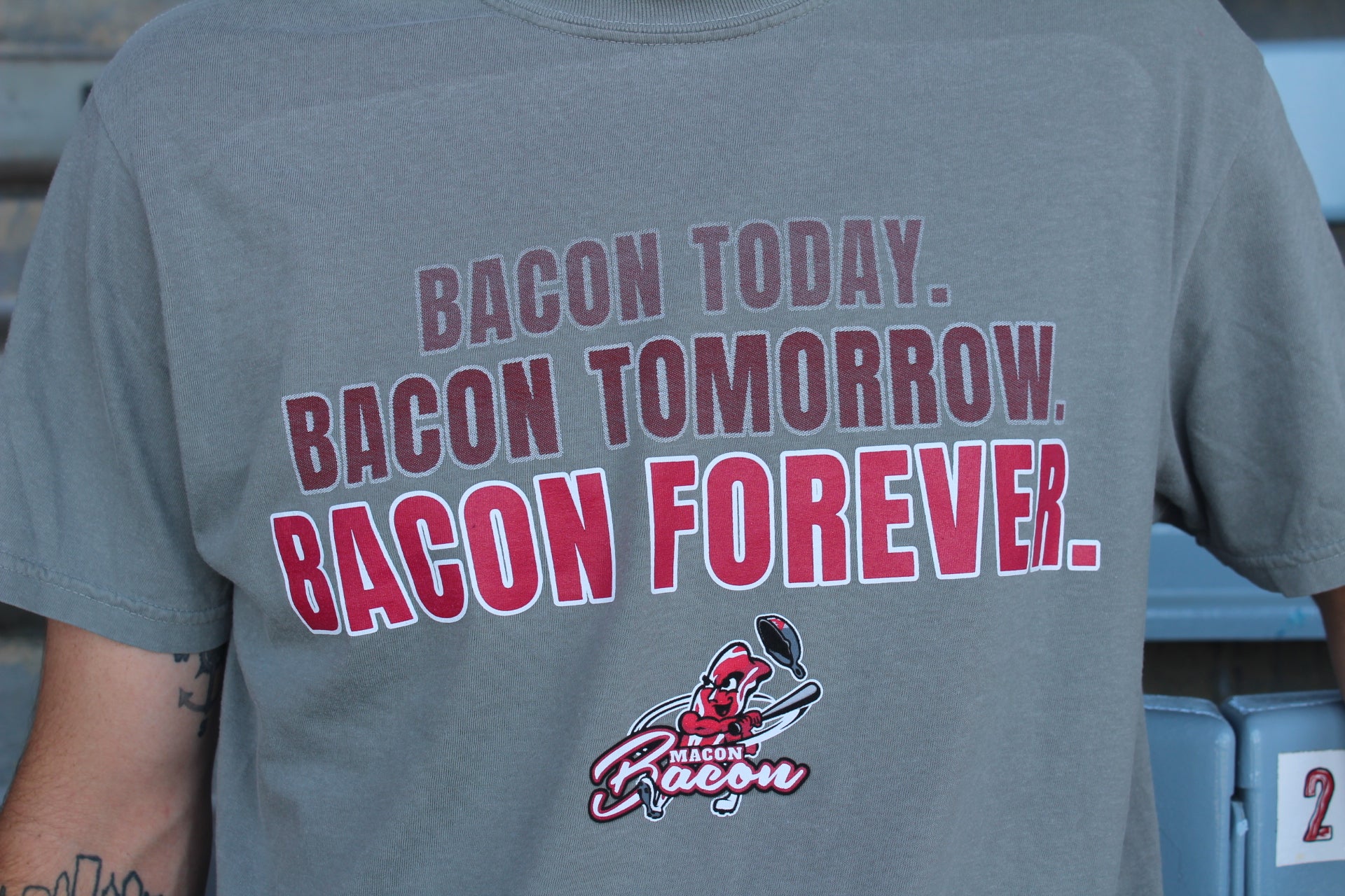 Bacon Forever Quote T-Shirt
