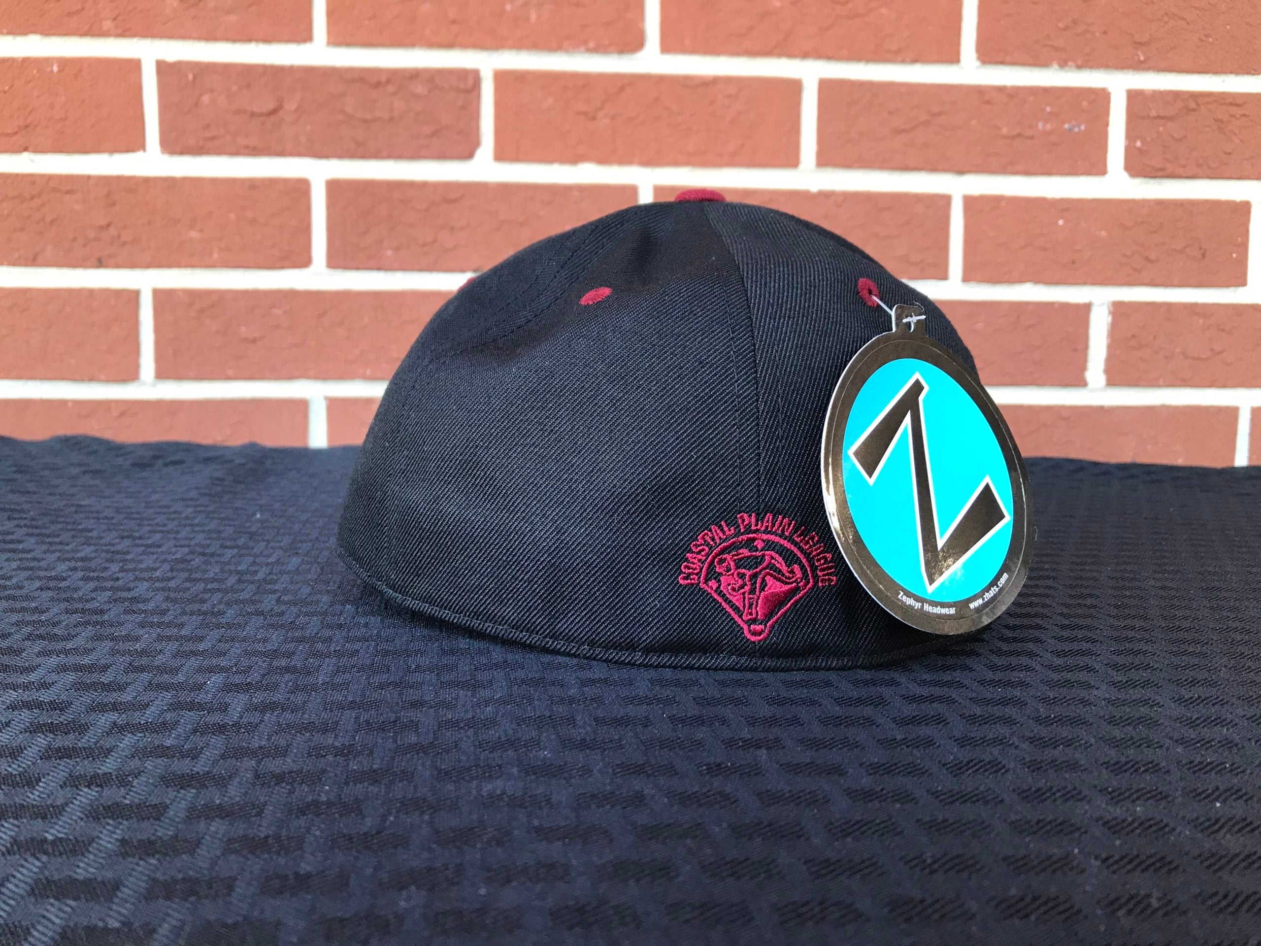 Macon Bacon Fitted Game Hat - Black