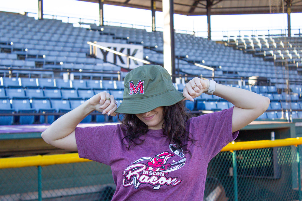 Green Macon Bacon Bucket Hat