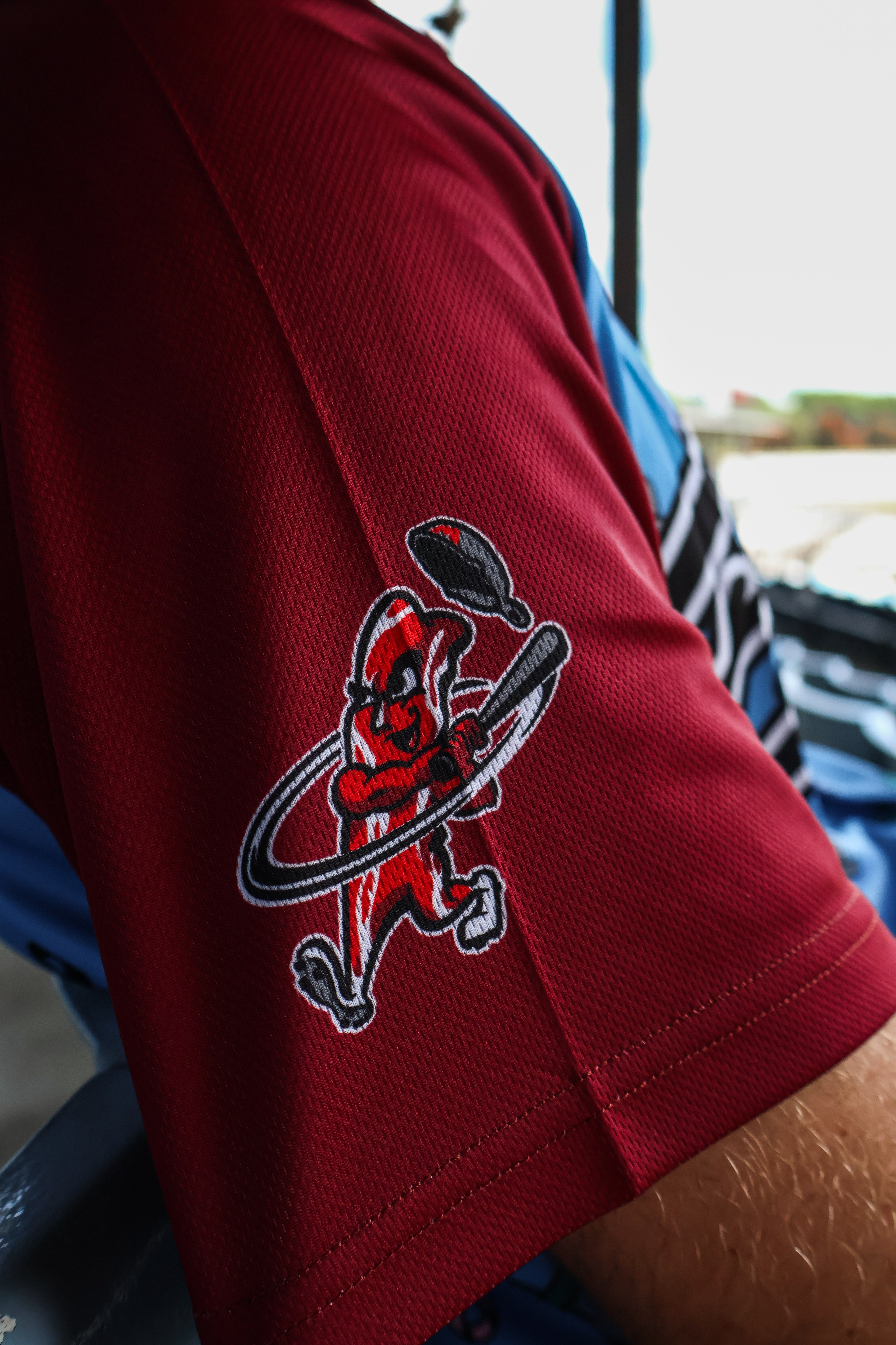 Blue 2026 Strike Out Cancer Game Worn Jersey