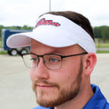 Macon Bacon Script Visor