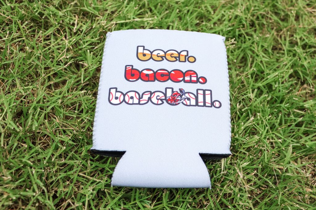 Beer, Bacon, Baseball Koozie