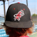 Macon Bacon Fitted Game Hat - Black